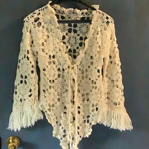 Crochet cardigan